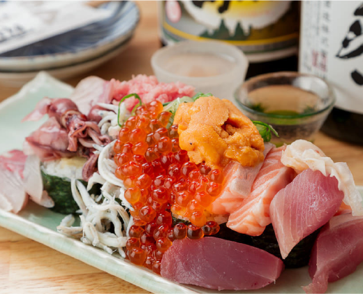 FUNEYAの新名物 のっけ寿司