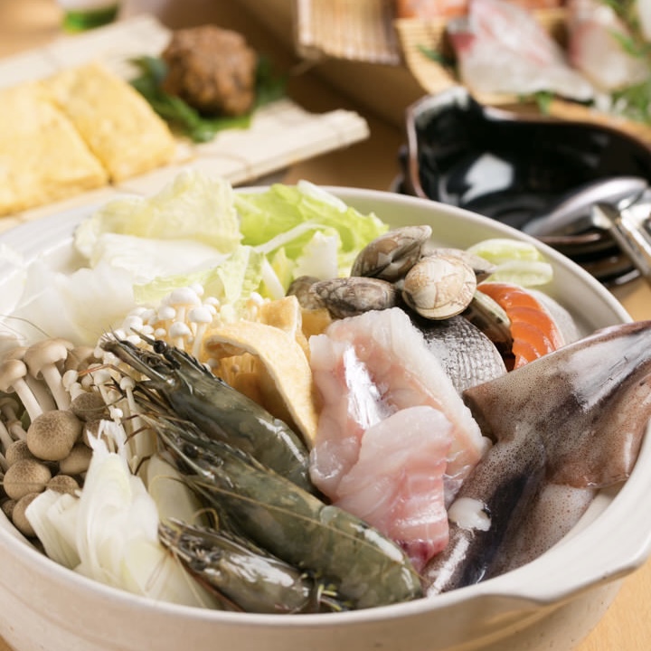 〈全10品〉海鮮たっぷり！お酒が進む